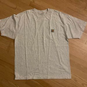 Men’s Large Carhartt Short Sleeve Tee - grey
